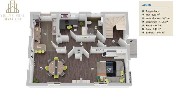 Beispiel Erdgeschoss