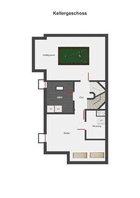 Grundriss Kellergeschoss