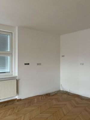 Küche Seite neben Fenster