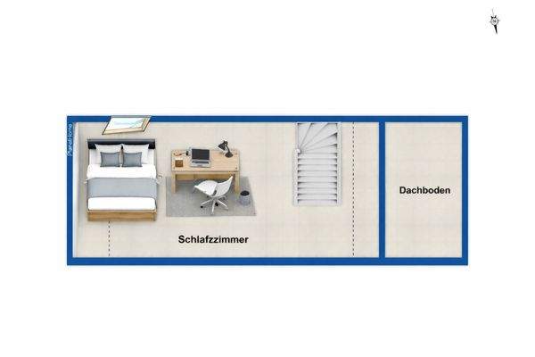 Schlafen Dachgeschoss 