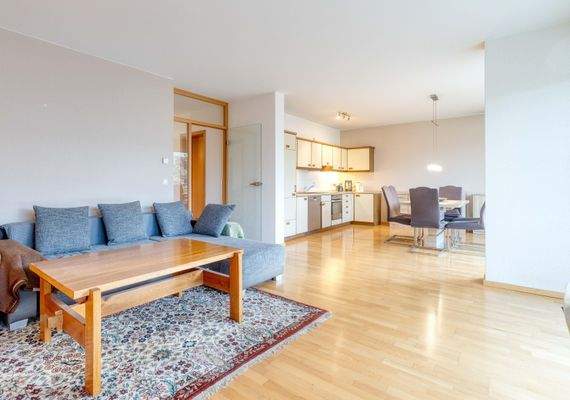 Wohnen mit Blick zur Küche