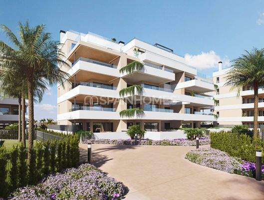 Flats with Spacious Terraces and Pools in Santa Rosalía