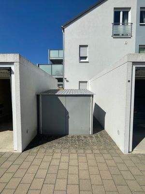 2ter stellplatz mit fahrradbox