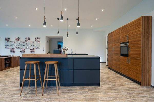 Moderner und kommunikativer Kochbereich