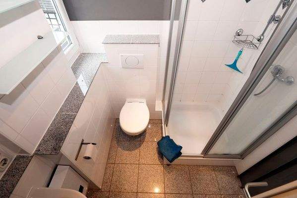 Duschbad im Dachgeschoss