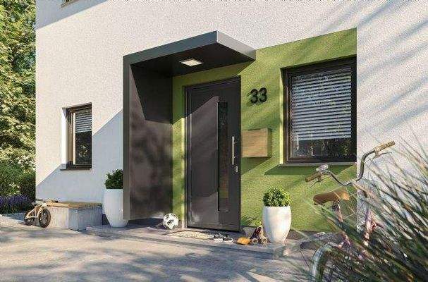 Straßenansicht Vordach