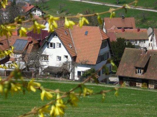 Hausansicht vom oberen Panoramaweg