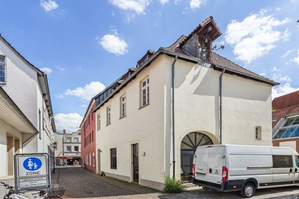 Ansicht auf das Gebäude 