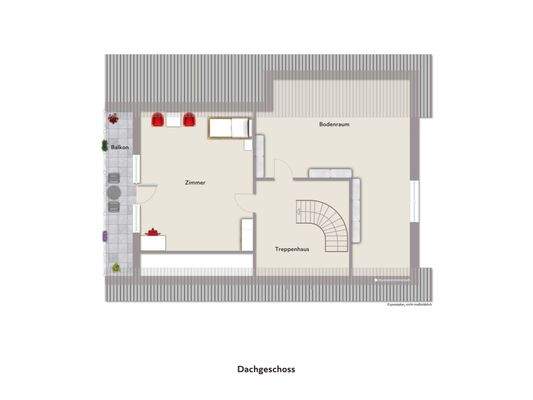 Grundriss Dachgeschoss