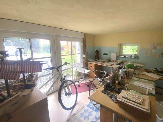 ehemalige Garage= Gästezimmer, Arbeits-und Archizimmer KG