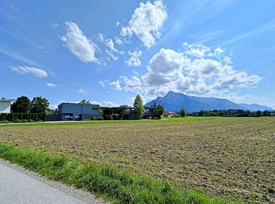 Blick auf Untersberg