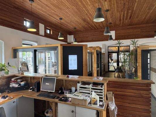 Blick in den Verkaufsraum