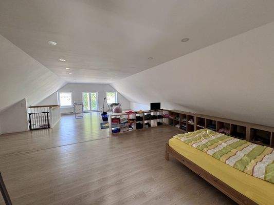 Galerie im Dachgeschoss