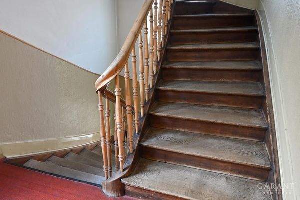 Wunderbare Holztreppe