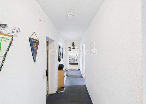 Zentraler Flur der Wohnung