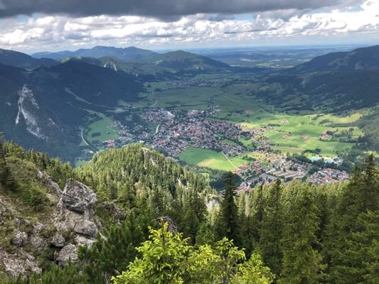 Luftbild von Oberammergau