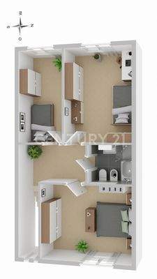 Grundriss Obergeschoss