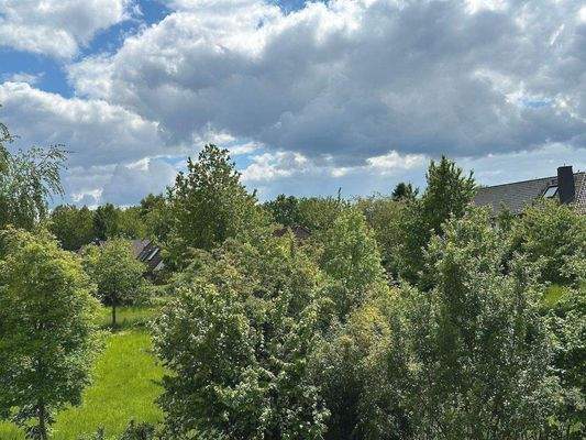 Blick aus dem oberen Schlafzimmer