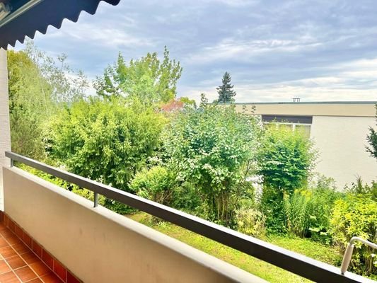 Blick Hauptbalkon