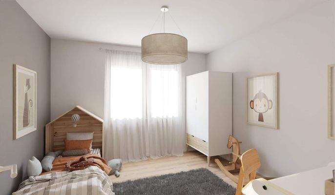 Ein Kinderzimmer zum wohlfühlen