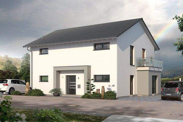 Modernes Mehrfamilienhaus