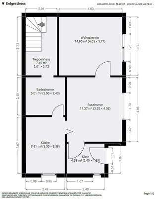 Grundriss Erdgeschoss
