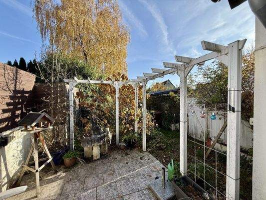 Blick aus dem Wintergarten