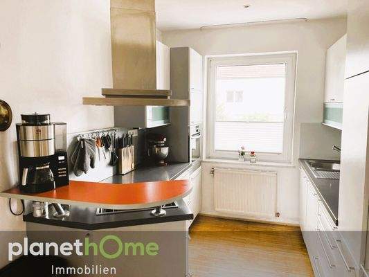 moderne offene Kueche