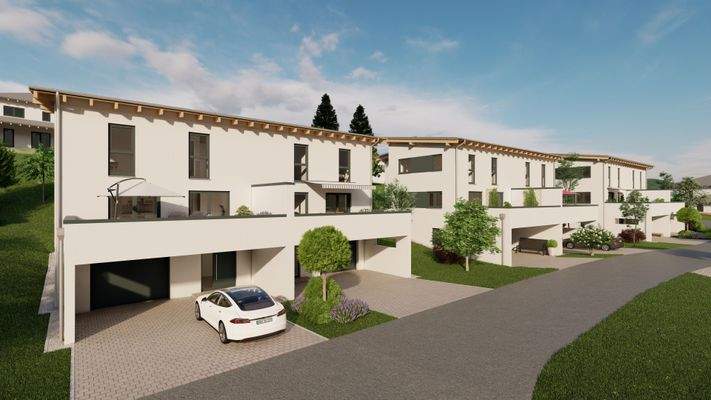 Wohnen am Zirbenweg, Neubau von DHH