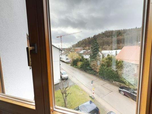 Blick vom Schlafzimmer