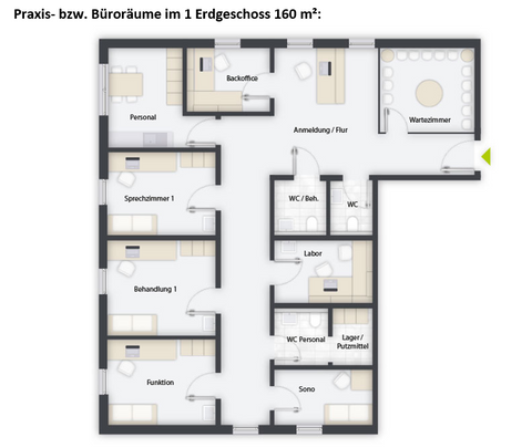 Uffenheim Büros, Büroräume, Büroflächen 
