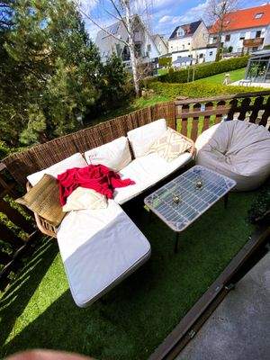 Balkon im Obergeschoss