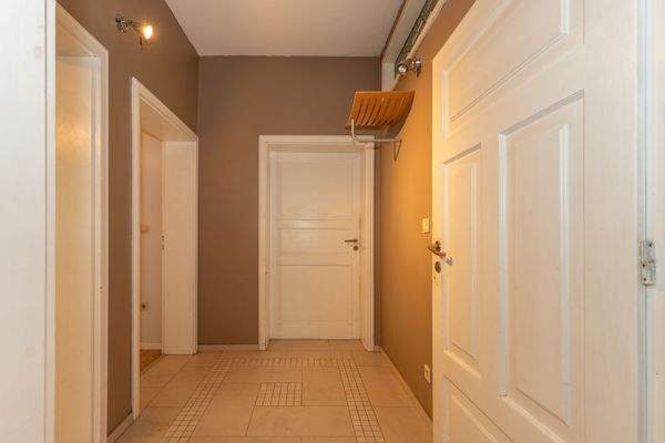 Der geräumige Eingangsbereich 