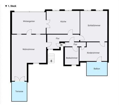 Grundriss Obergeschoss