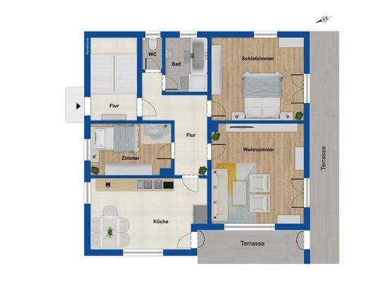 Grundriss Erdgeschoss