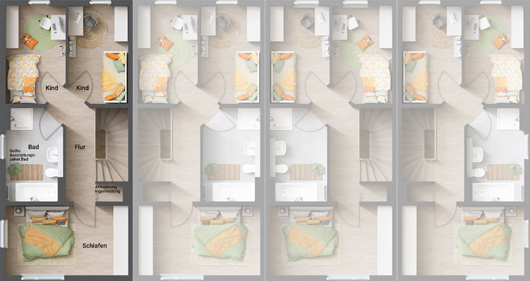 Reihenhaus Für Euch - OG