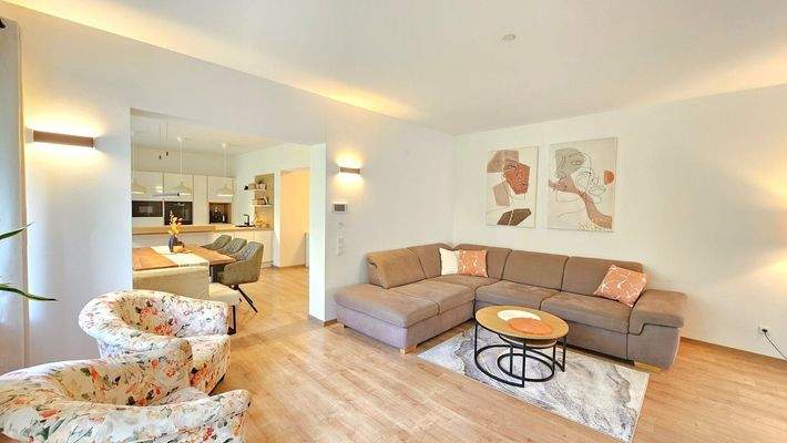 Wohnzimmer - Wohnung 1 - Villach-Landskron - kaufen