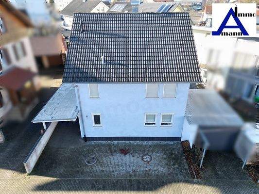 Drohnenbild Straßenansicht