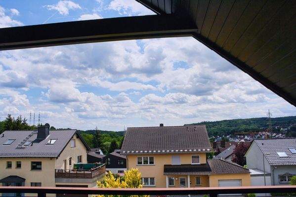 Blick aus dem Studio