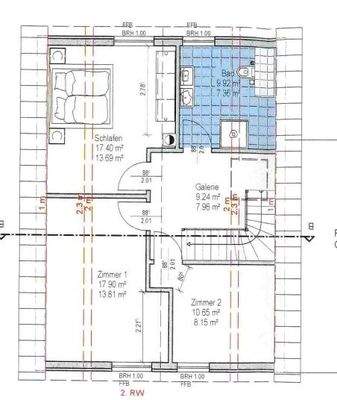 Grundriss Dachgeschoss