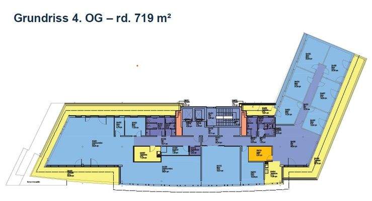 Grundriss 4.OG - 719qm