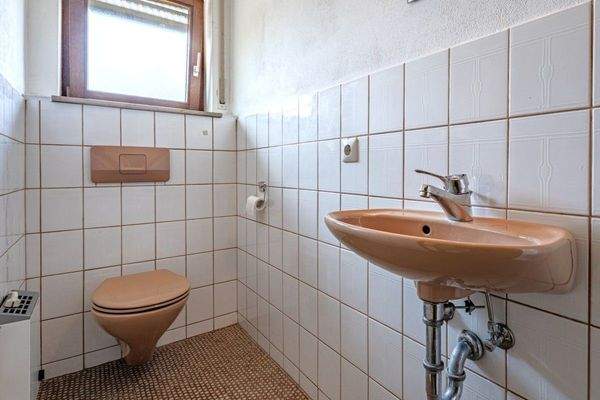 Gäste-WC Erdgeschoss