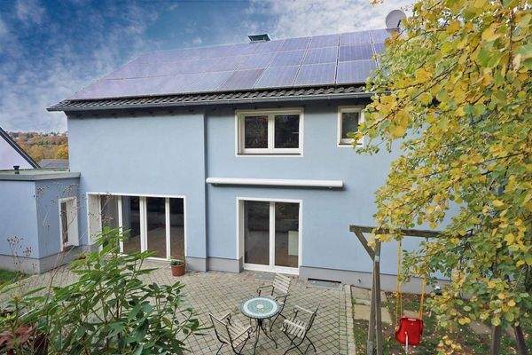 Ansicht Rückseite, Terrasse