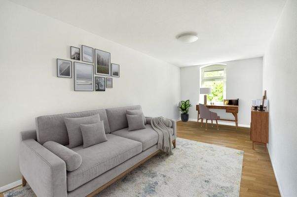 Arbeitszimmer (virtuell eingerichtet)