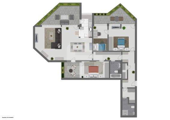 Wohnung vierte Etage 