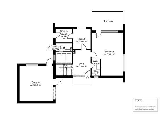 Grundriss Erdgeschoss