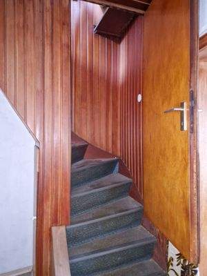 Treppe zum Obergeschoss