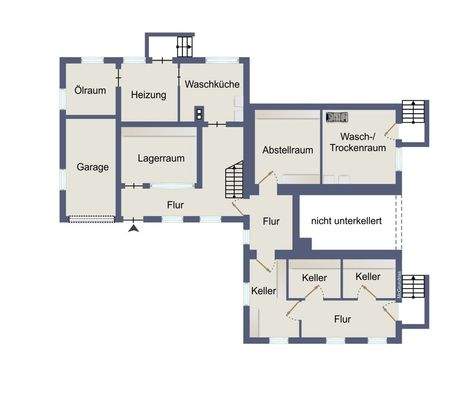 Grundriss Untergeschoss