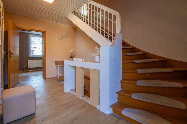 Aufgang zum Dachgeschoss