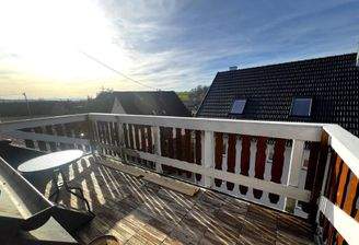 Sonnige Dachterrasse